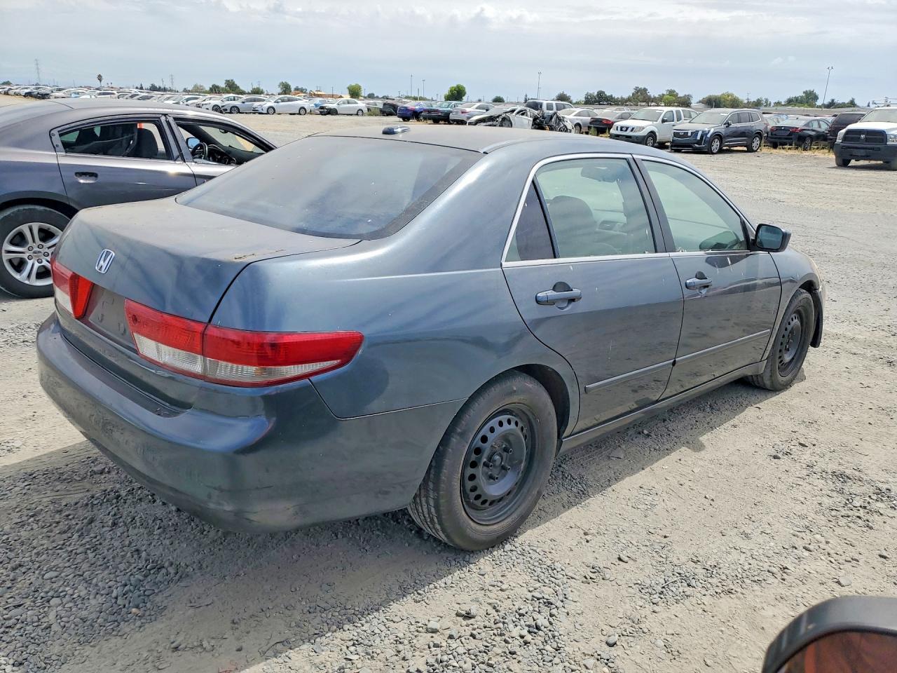 2004 Honda Accord Ex Gray vin: JHMCM56844C025322