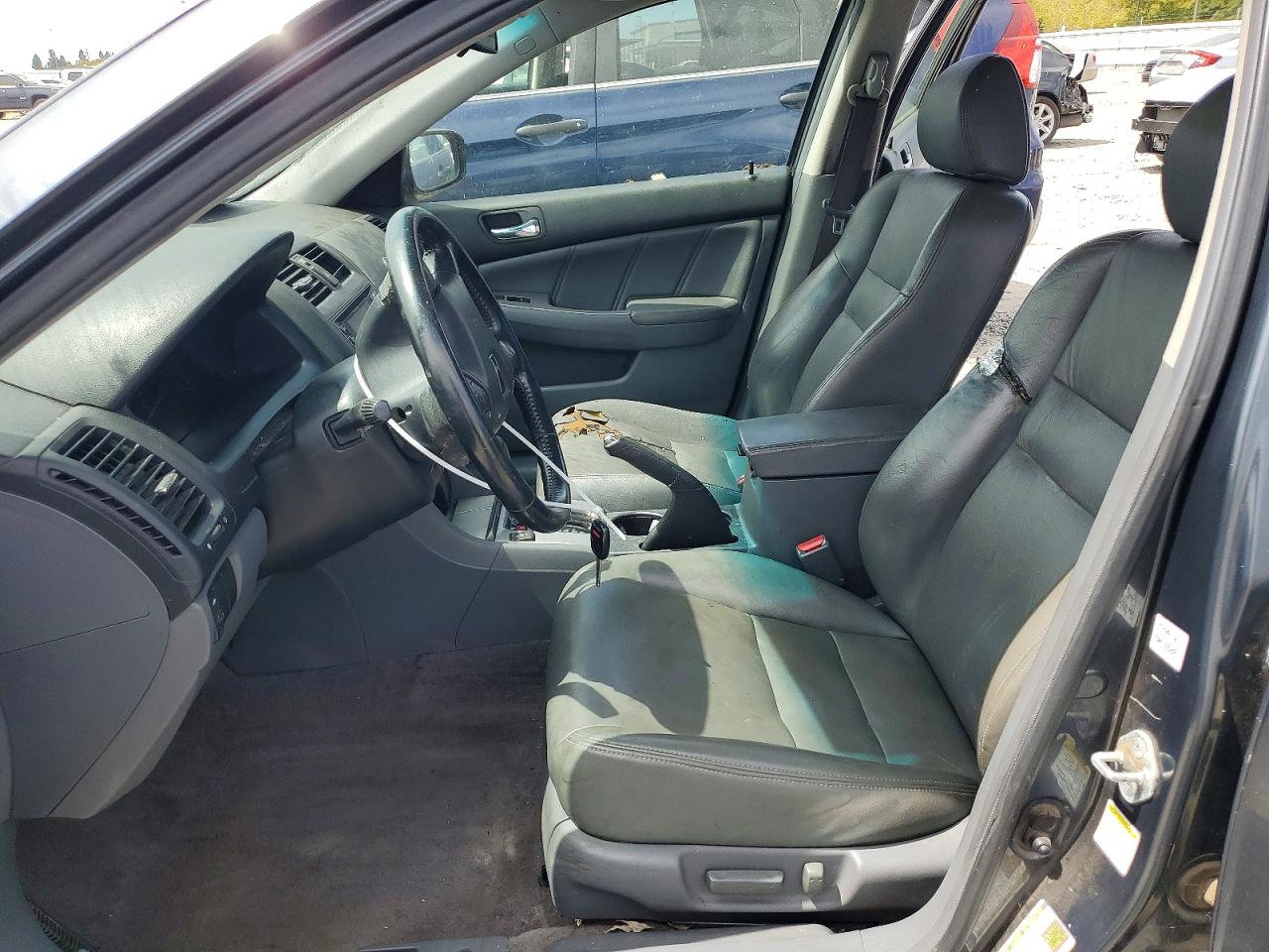 2004 Honda Accord Ex Gray vin: JHMCM56844C025322