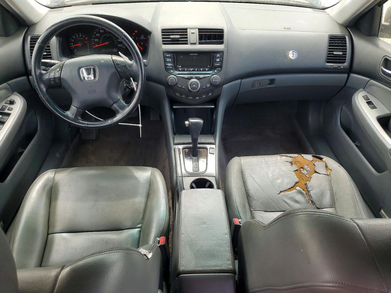 2004 Honda Accord Ex Gray vin: JHMCM56844C025322