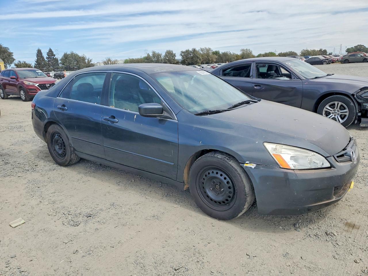 2004 Honda Accord Ex Gray vin: JHMCM56844C025322
