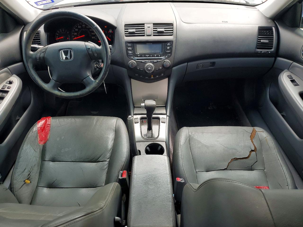 2004 Honda Accord Ex Blue vin: JHMCM56854C032957