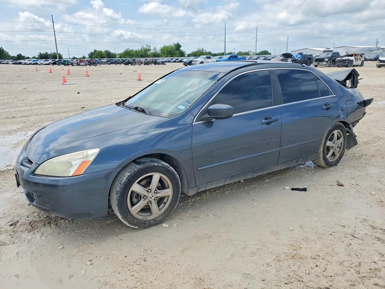 2004 Honda Accord Ex Синий vin: JHMCM56854C032957