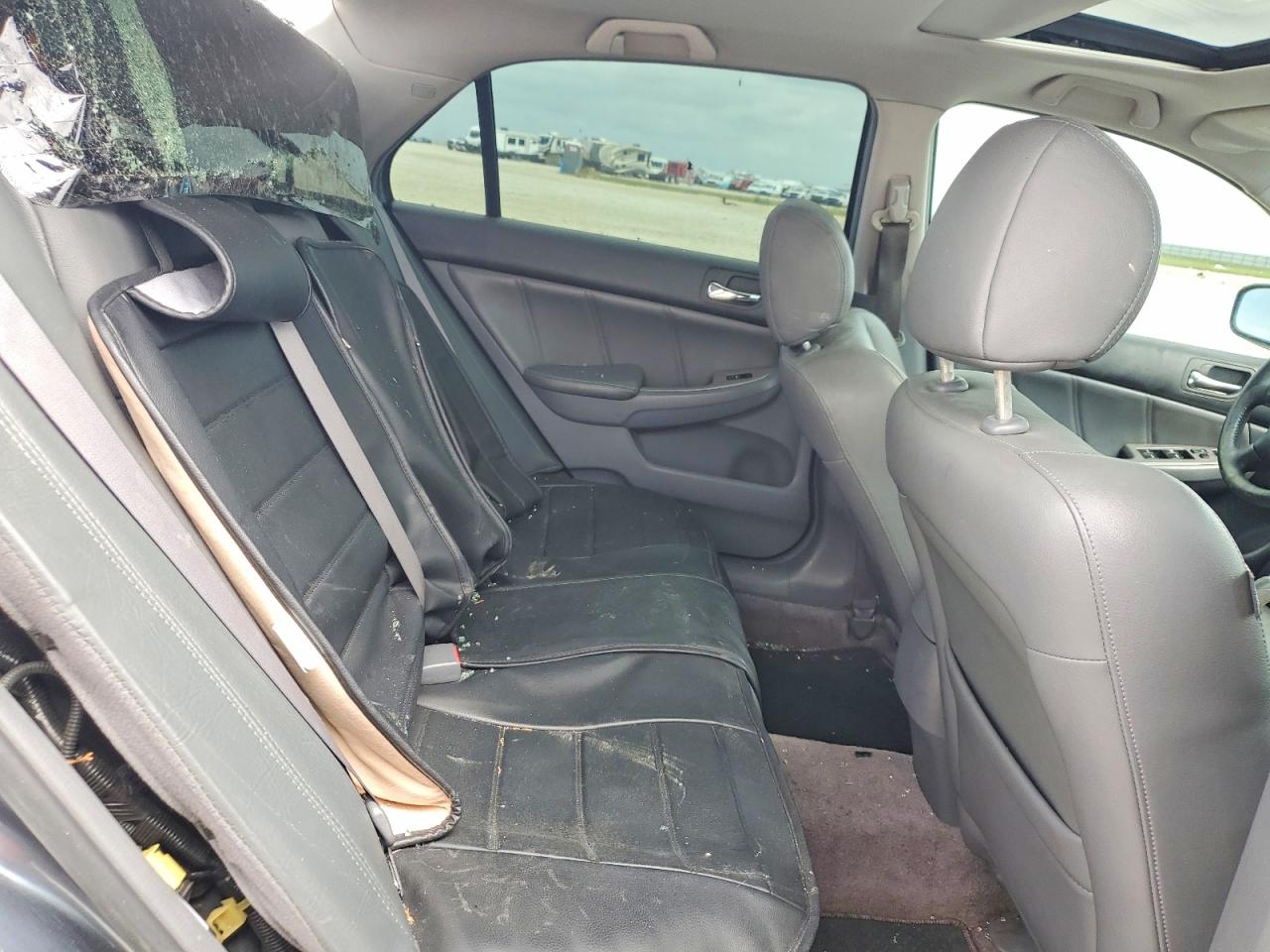 2004 Honda Accord Ex Blue vin: JHMCM56854C032957