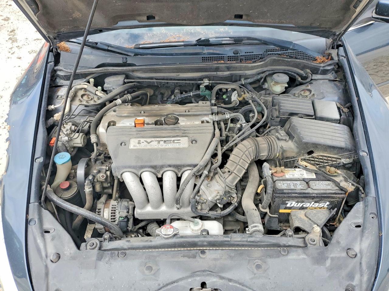 2004 Honda Accord Ex Blue vin: JHMCM56854C032957