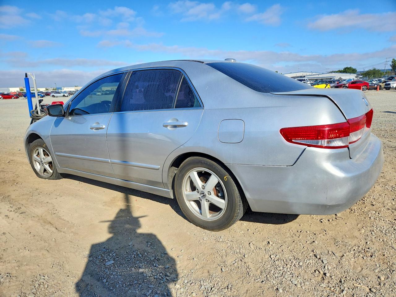 2004 Honda Accord Ex Silver vin: JHMCM56854C036491