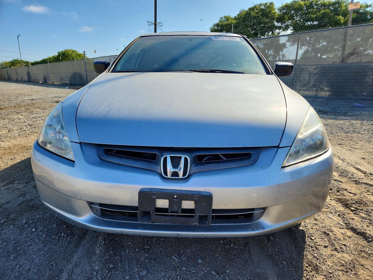 2004 Honda Accord Ex Silver vin: JHMCM56854C036491