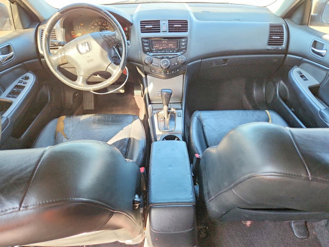 2004 Honda Accord Ex Silver vin: JHMCM56854C036491