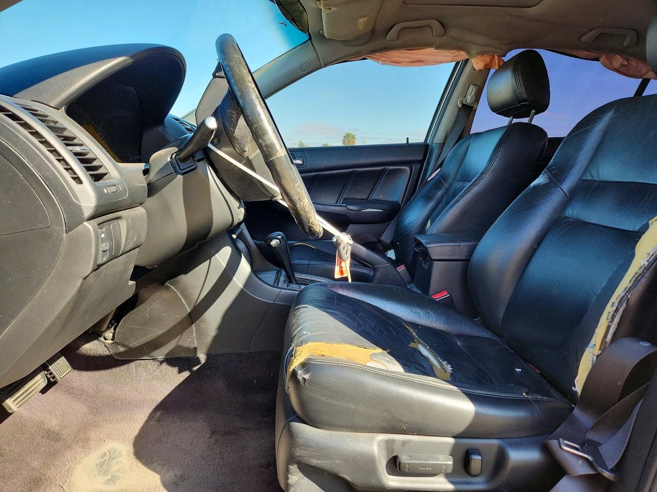2004 Honda Accord Ex Silver vin: JHMCM56854C036491