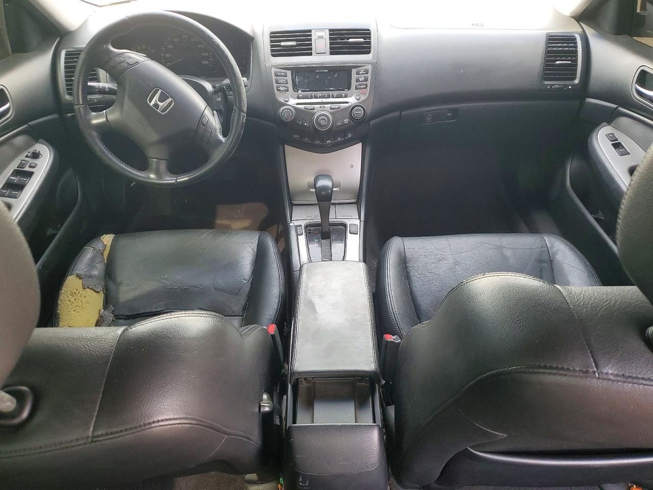 2006 Honda Accord Ex Silver vin: JHMCM56856C007639