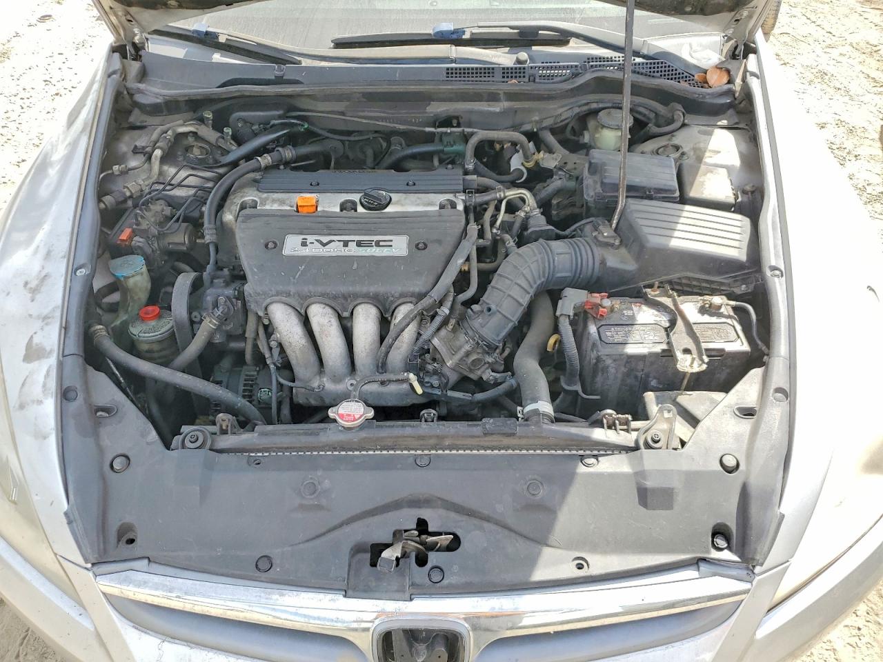 2006 Honda Accord Ex Silver vin: JHMCM56856C007639