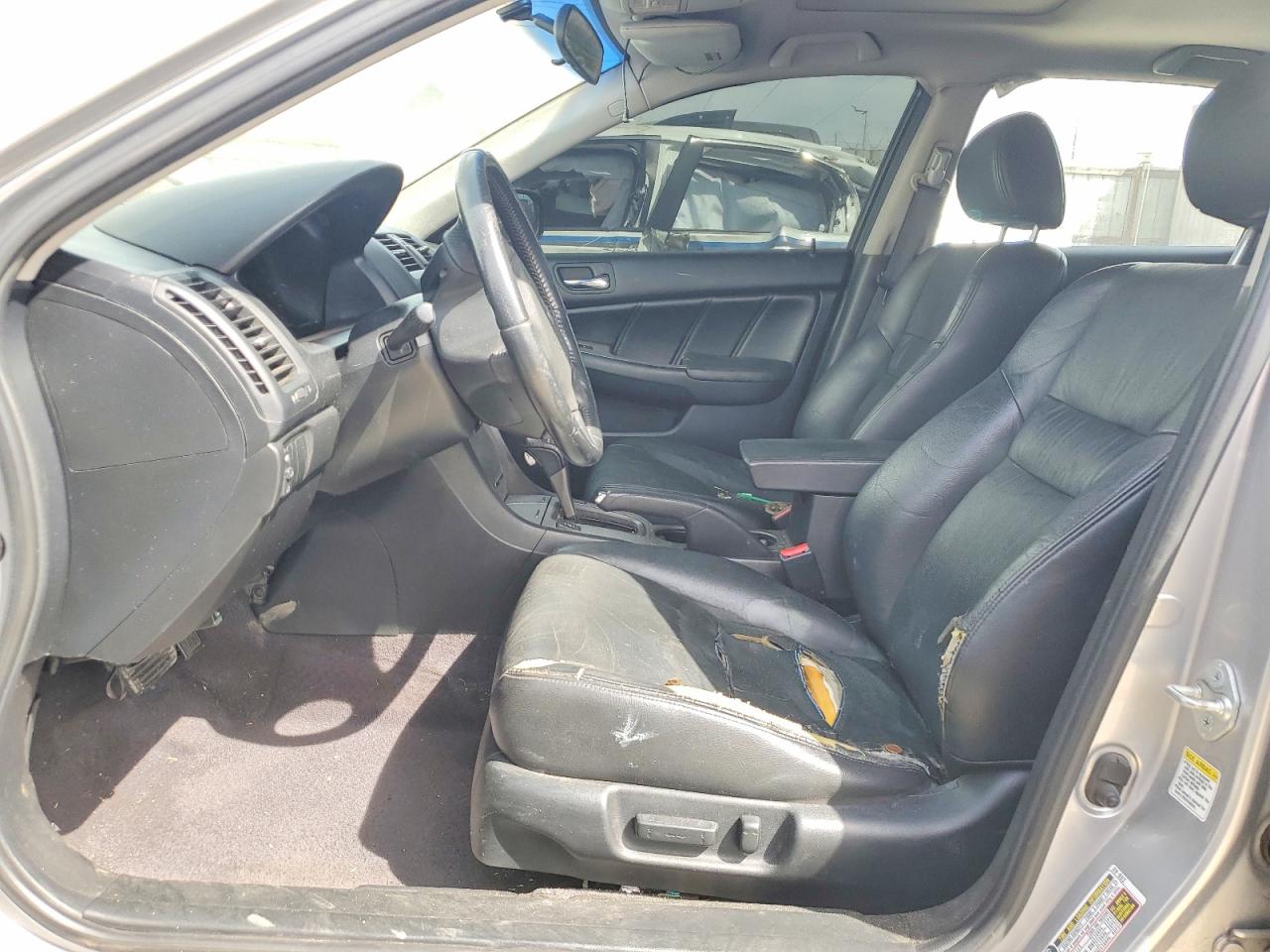 2006 Honda Accord Ex Silver vin: JHMCM56856C007639