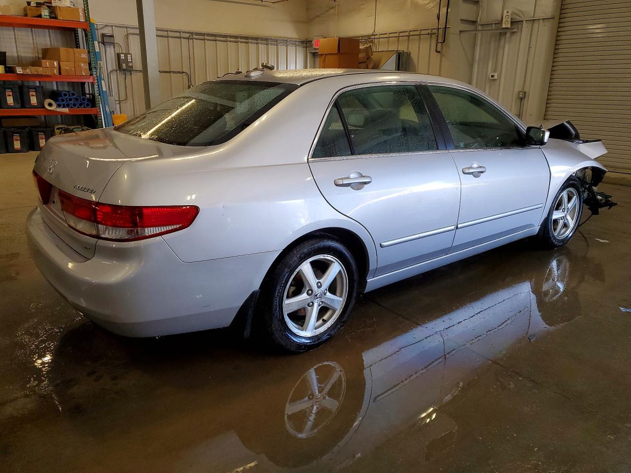 2004 Honda Accord Ex Silver vin: JHMCM56864C022003