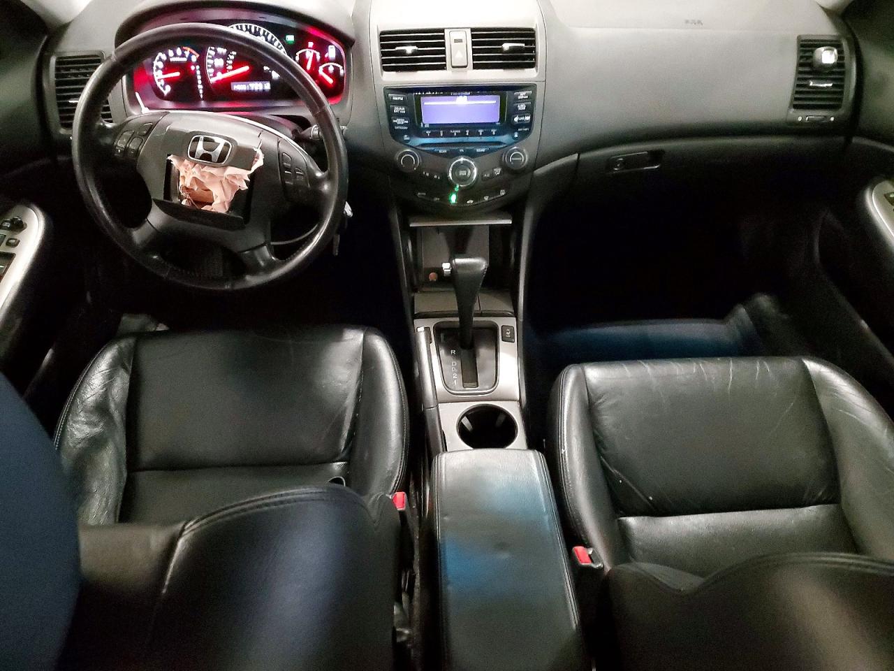 2004 Honda Accord Ex Silver vin: JHMCM56864C022003