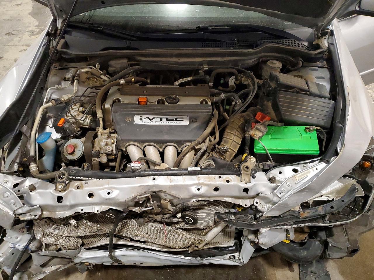 2004 Honda Accord Ex Silver vin: JHMCM56864C022003