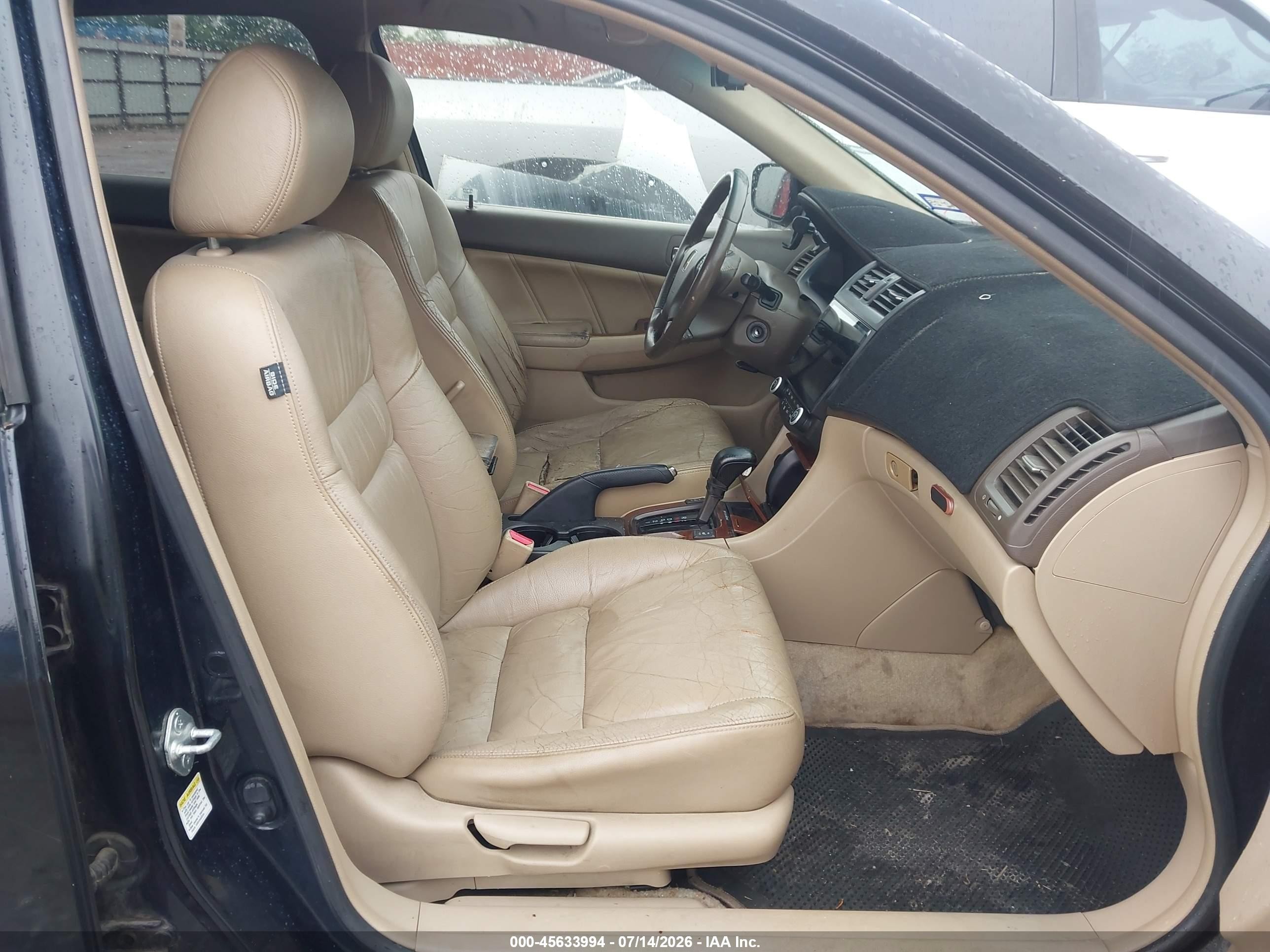2006 Honda Accord 2.4 Ex Black vin: JHMCM56866C005351