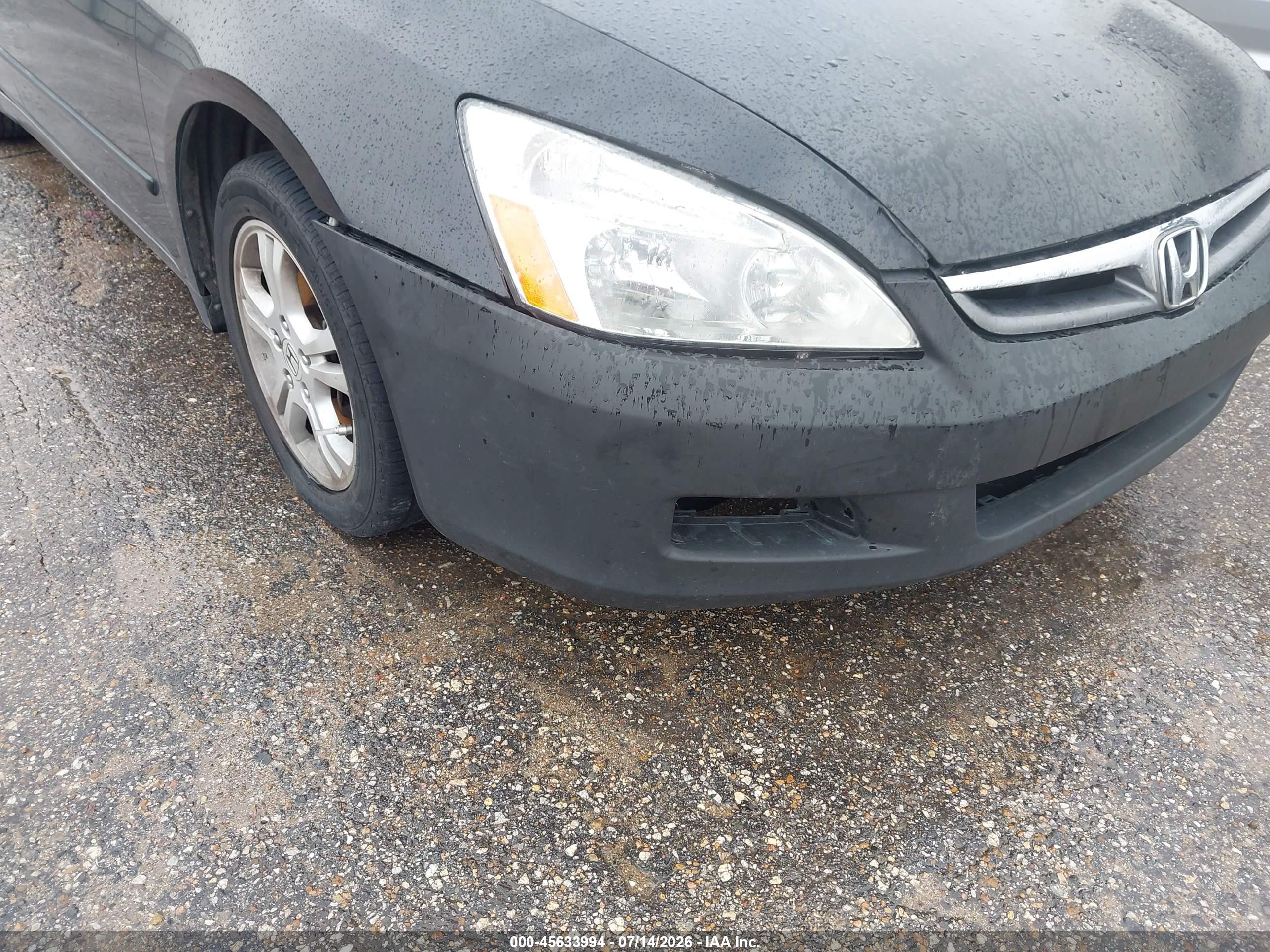 2006 Honda Accord 2.4 Ex Black vin: JHMCM56866C005351