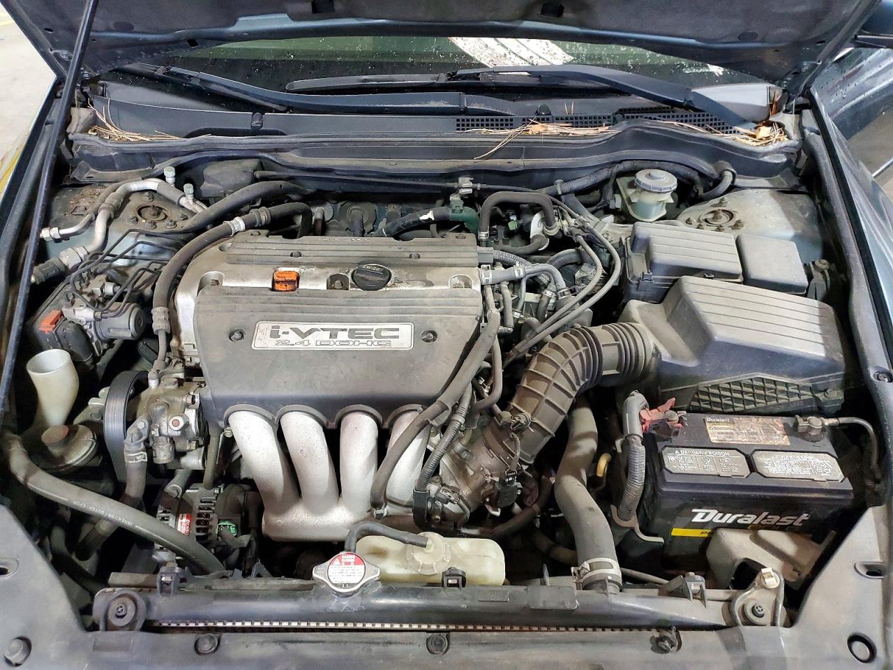 2004 Honda Accord Ex Gray vin: JHMCM56874C001158
