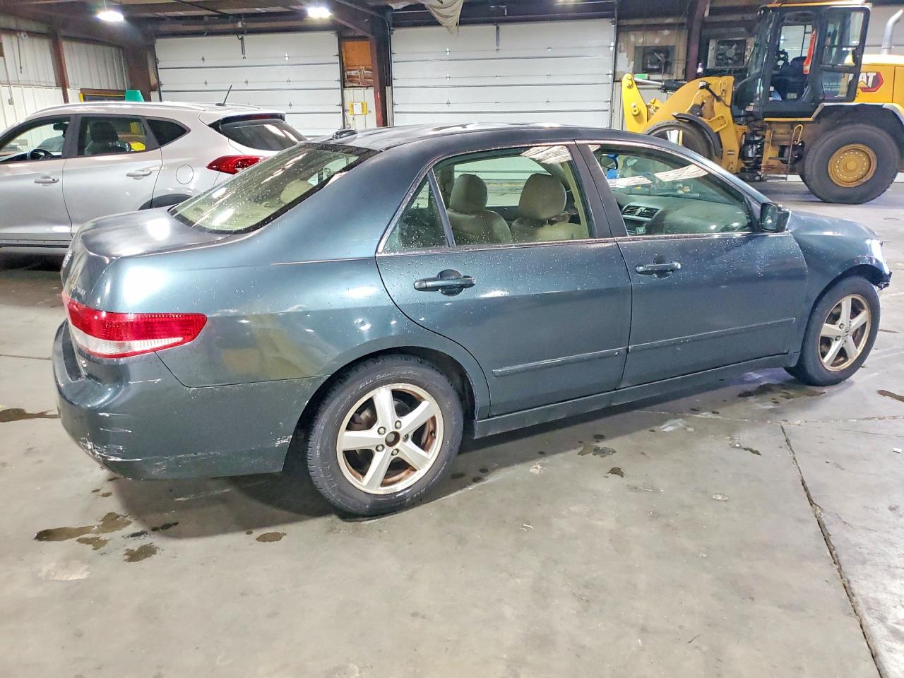 2004 Honda Accord Ex Gray vin: JHMCM56874C001158