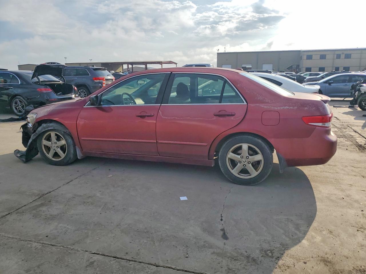 2004 Honda Accord Ex Красный vin: JHMCM56874C001712