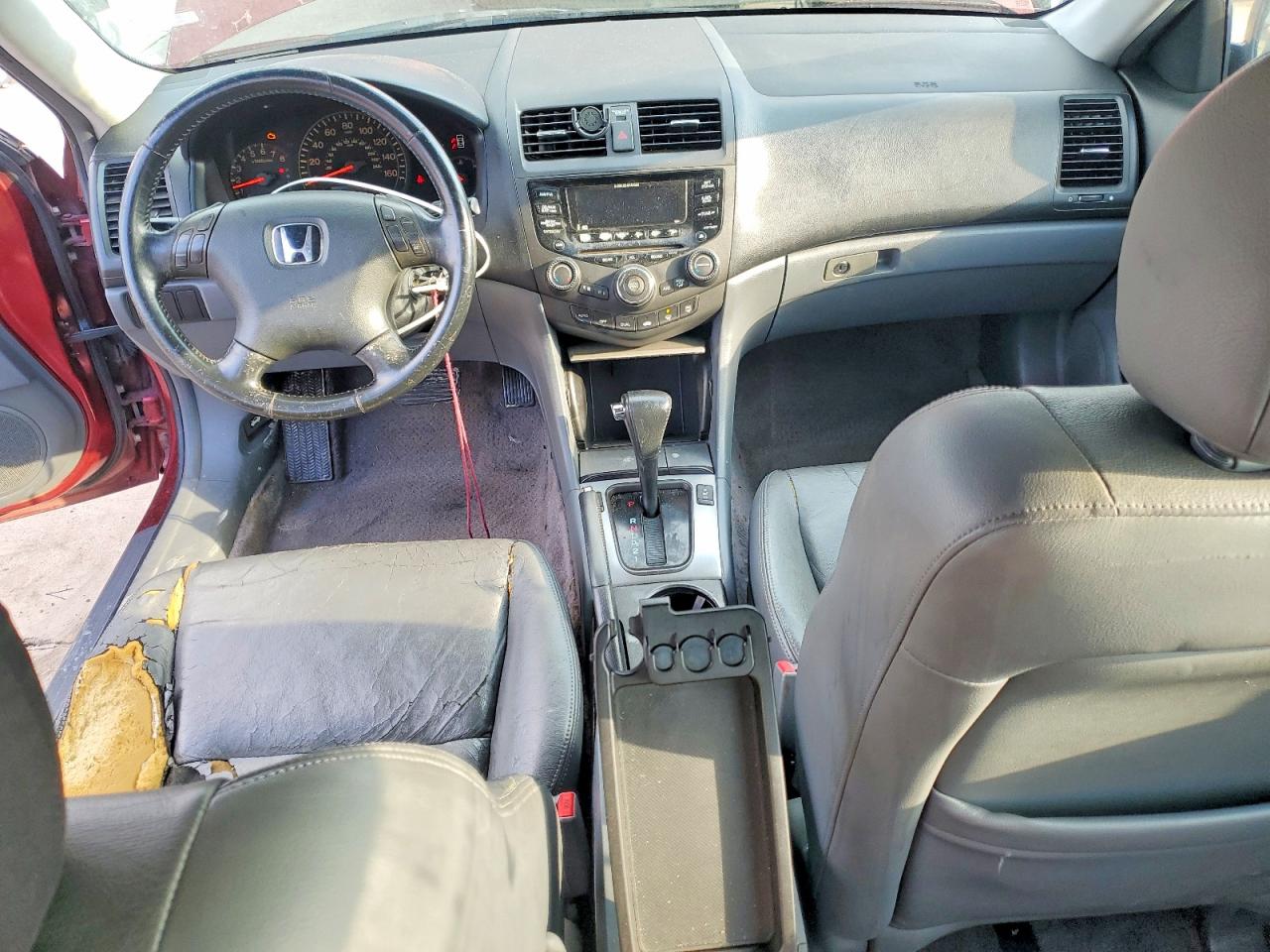 2004 Honda Accord Ex Красный vin: JHMCM56874C001712