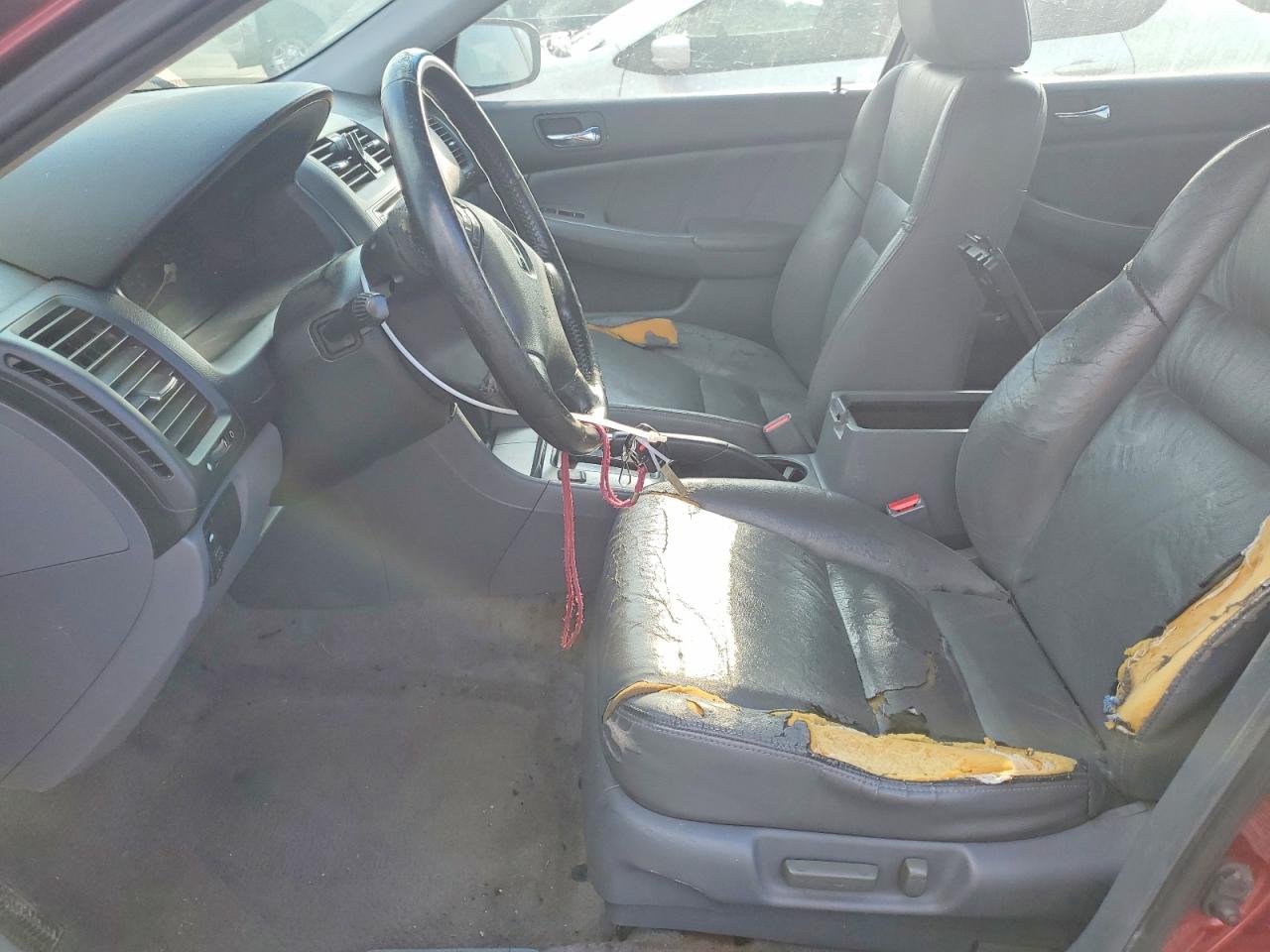 2004 Honda Accord Ex Красный vin: JHMCM56874C001712