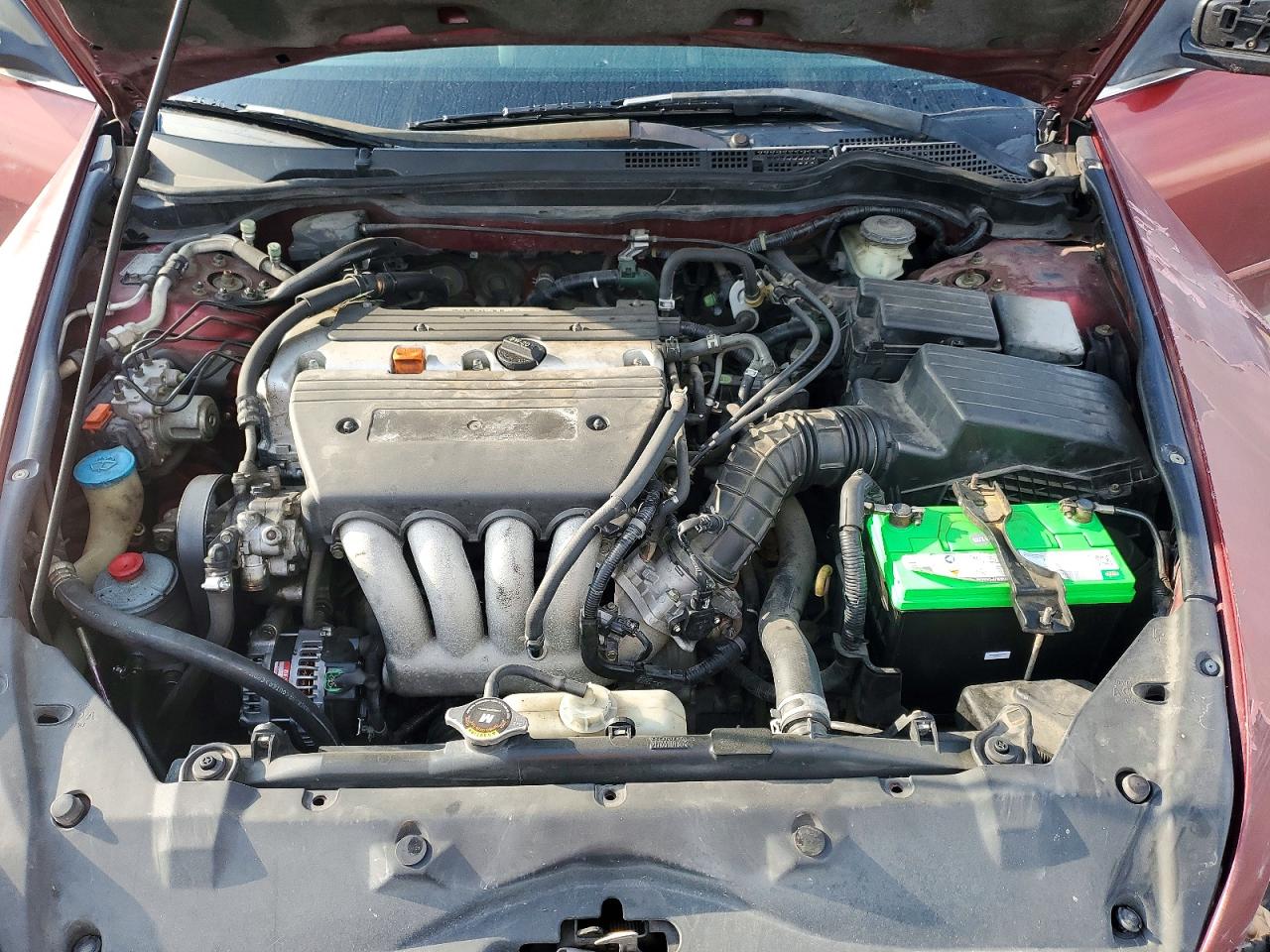 2004 Honda Accord Ex Красный vin: JHMCM56874C001712