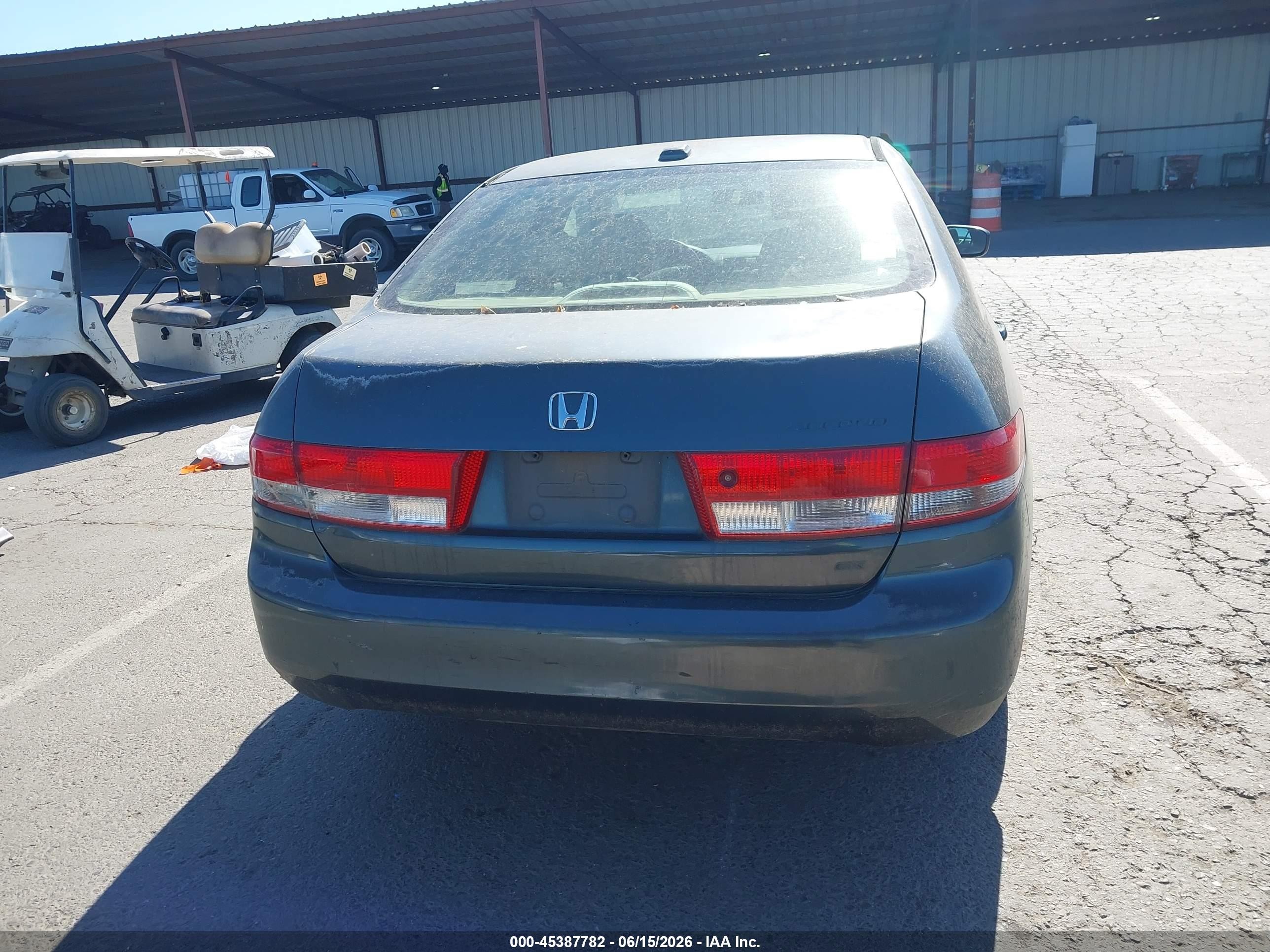 2004 Honda Accord 2.4 Ex Green vin: JHMCM56874C013827