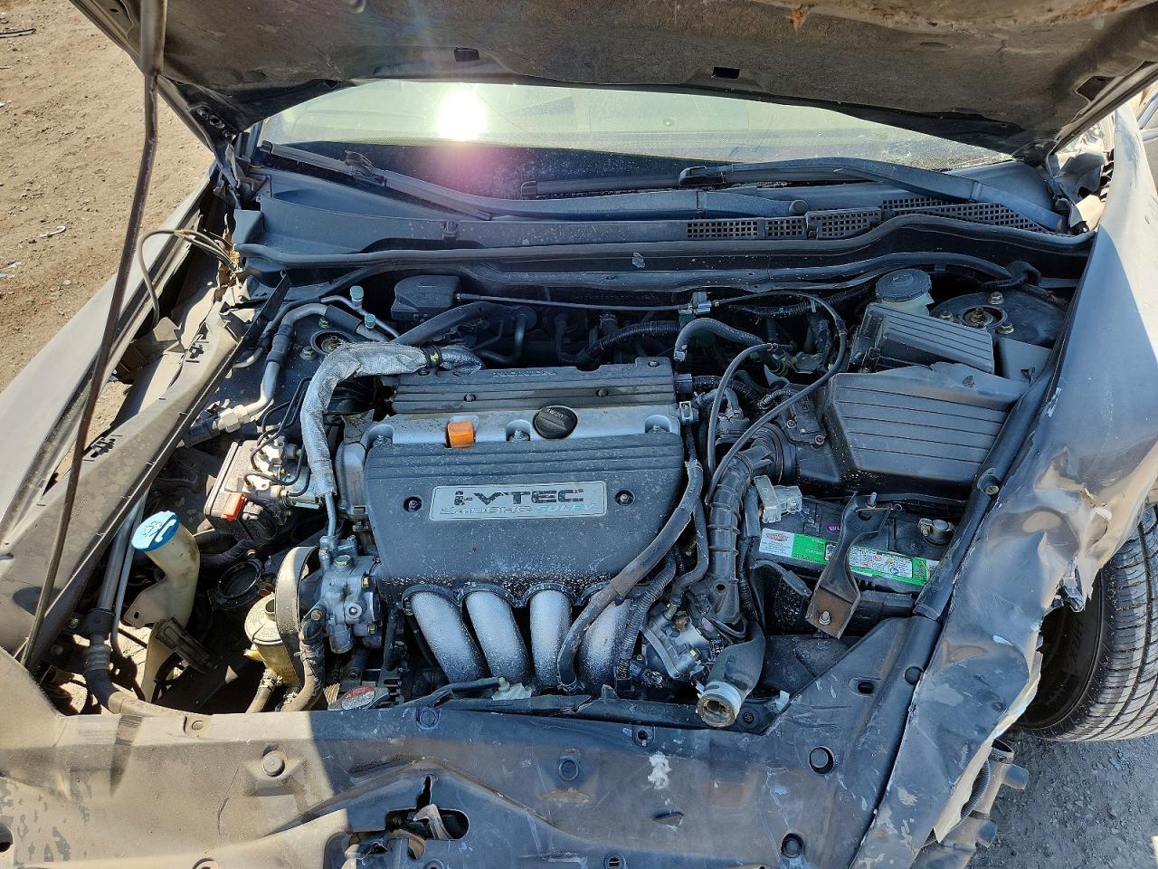 2004 Honda Accord Ex Black vin: JHMCM56874C014640
