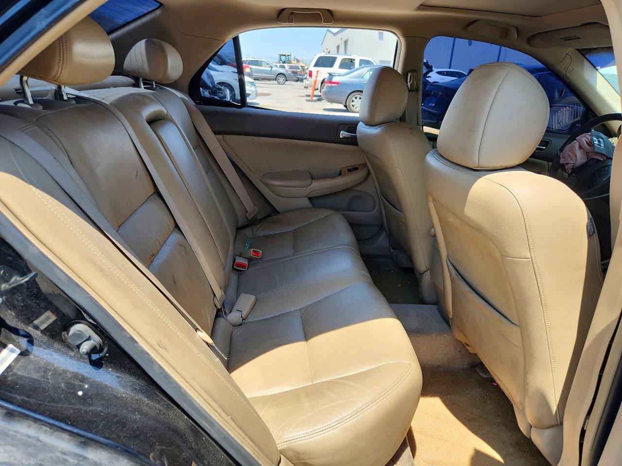 2004 Honda Accord Ex Black vin: JHMCM56874C014640