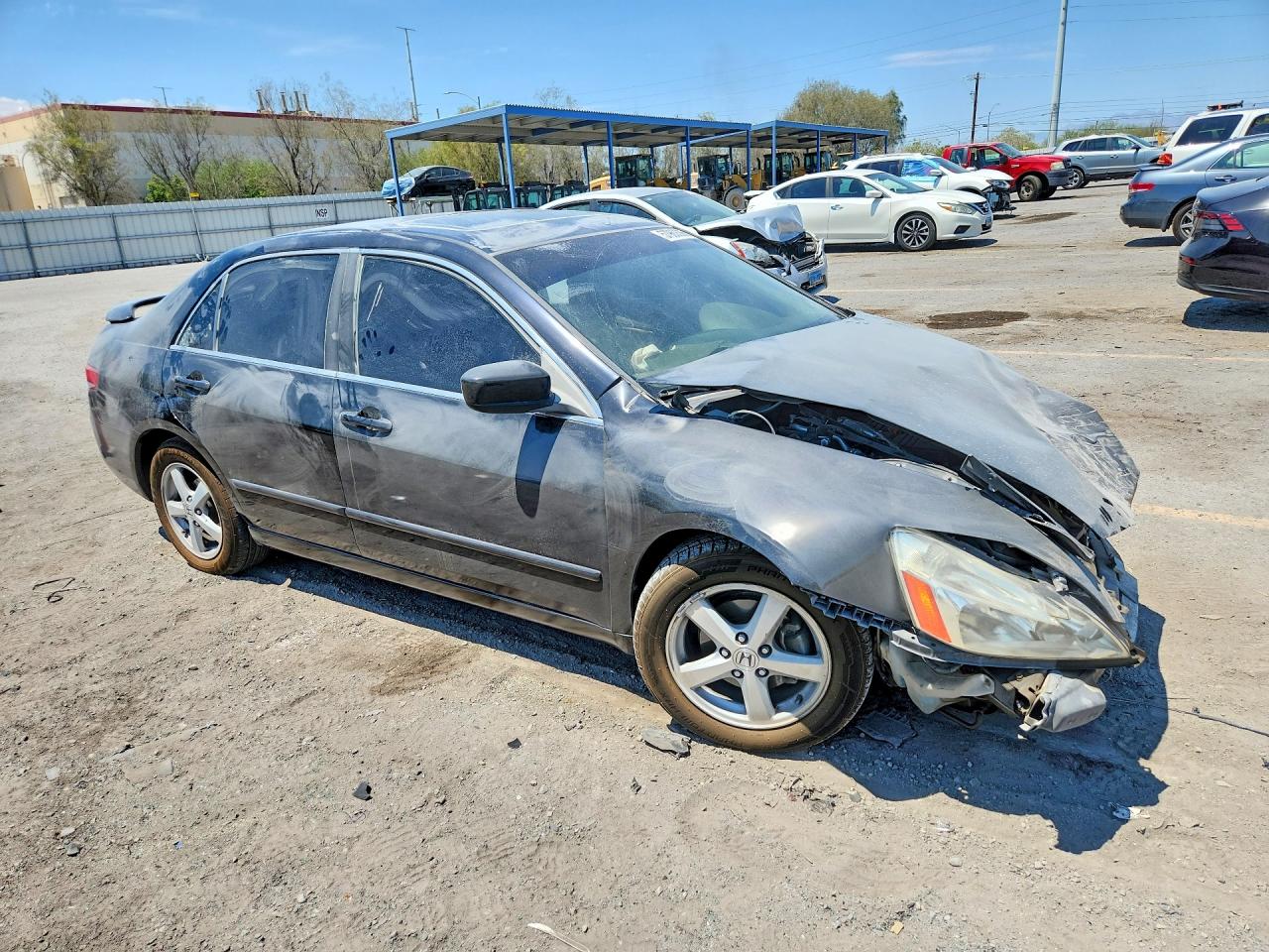 2004 Honda Accord Ex Black vin: JHMCM56874C014640