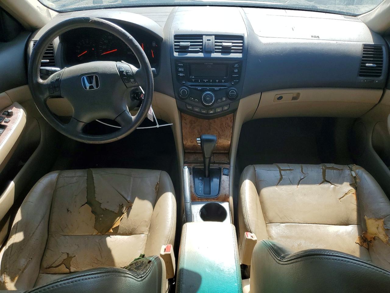 2004 Honda Accord Ex White vin: JHMCM56874C033365
