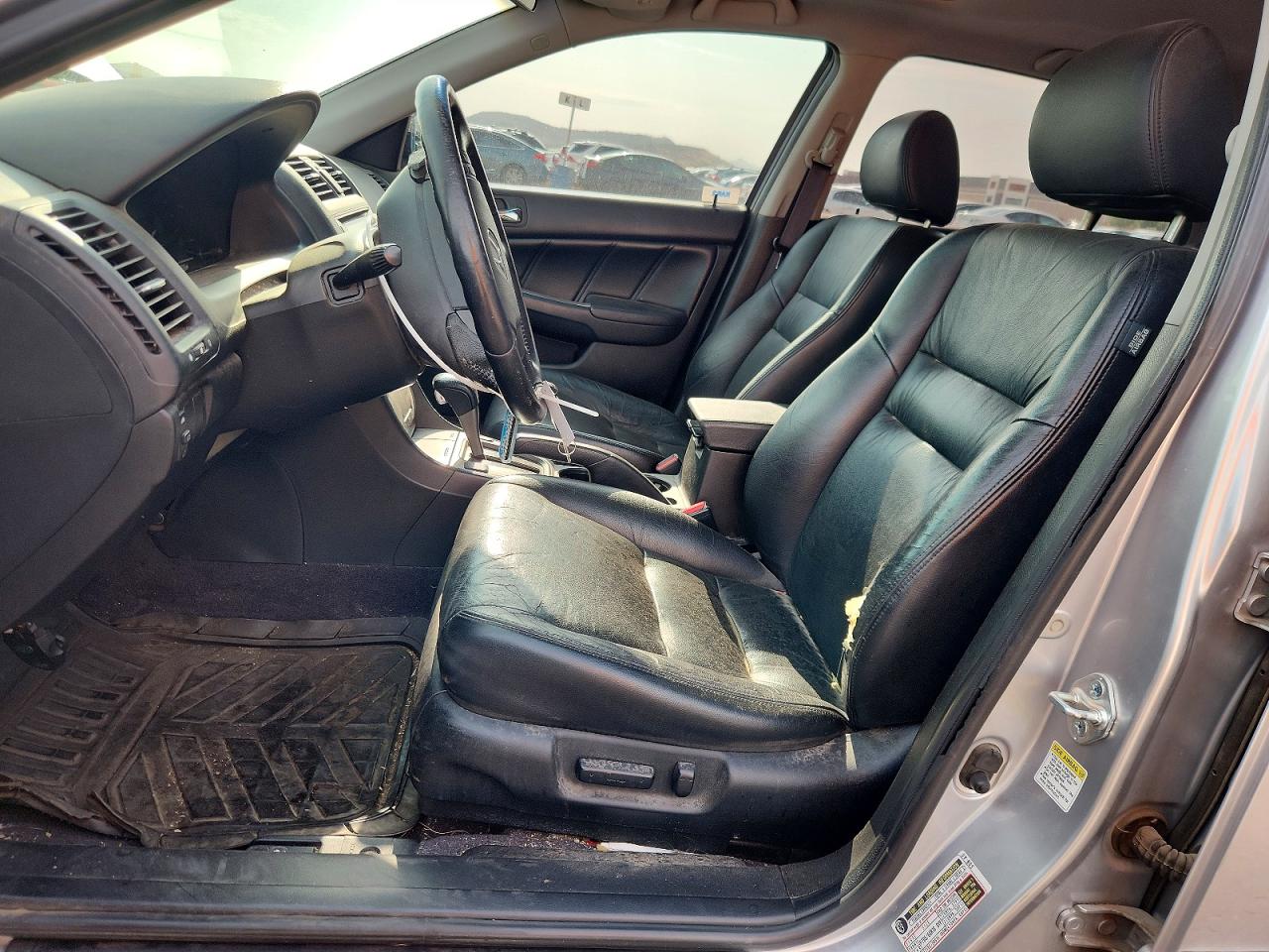 2006 Honda Accord Ex Silver vin: JHMCM56876C011417