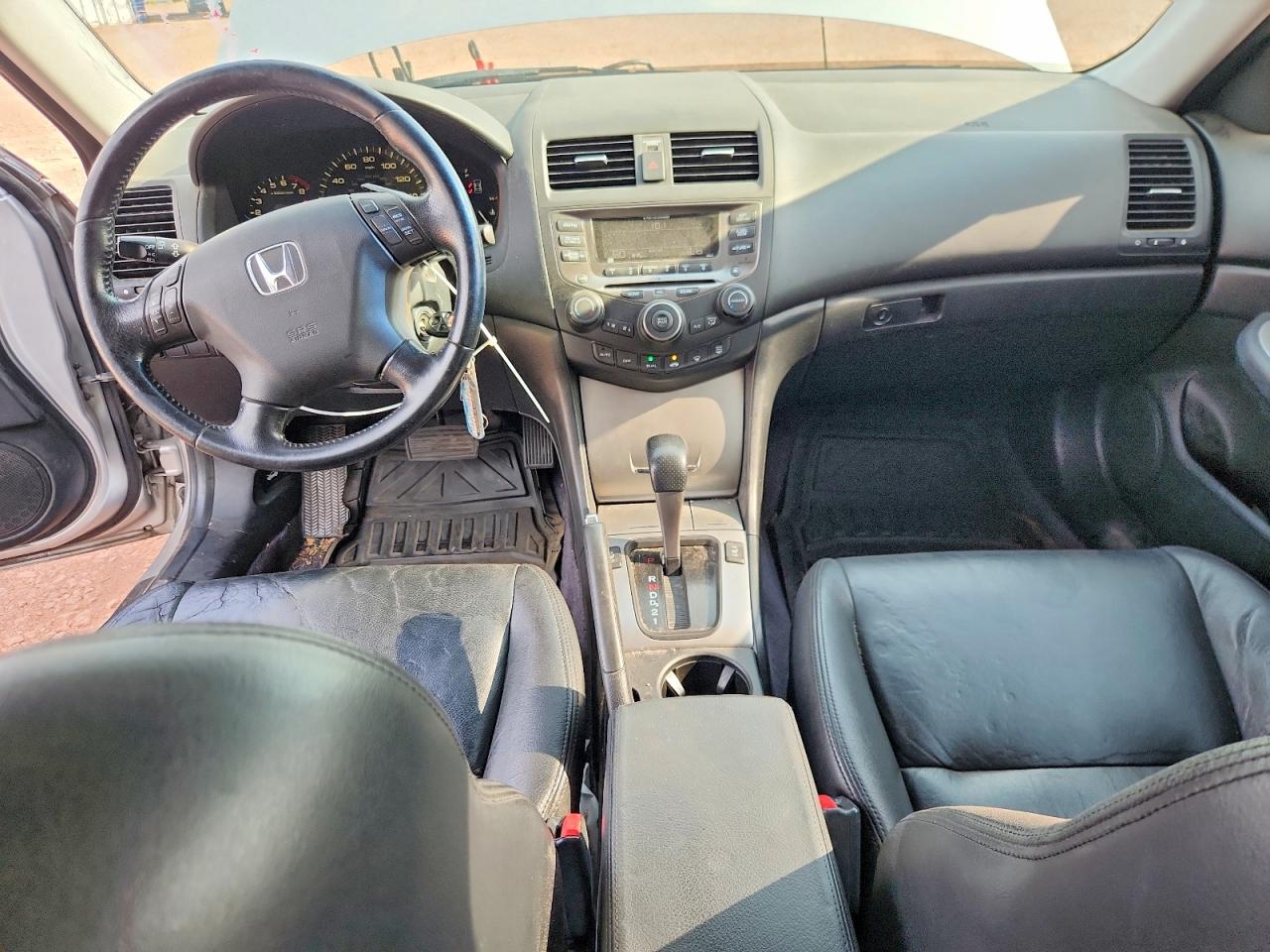 2006 Honda Accord Ex Silver vin: JHMCM56876C011417
