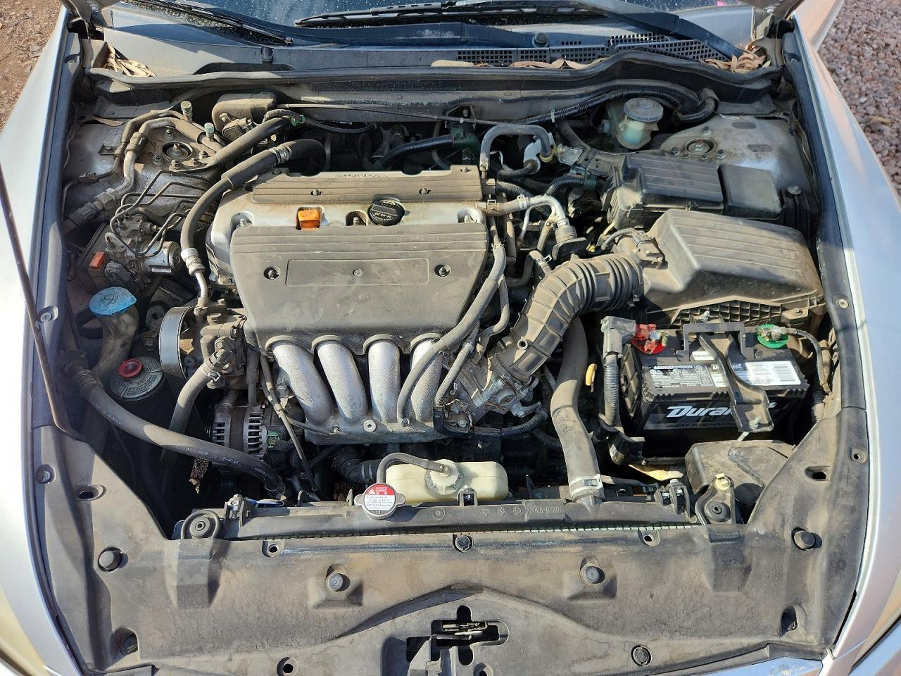 2006 Honda Accord Ex Silver vin: JHMCM56876C011417