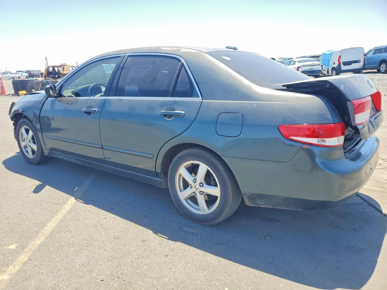 2004 Honda Accord Ex Серый vin: JHMCM56884C036095