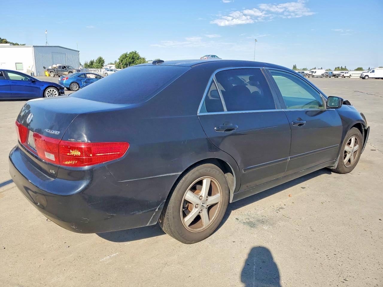 2005 Honda Accord Ex Черный vin: JHMCM56885C004944