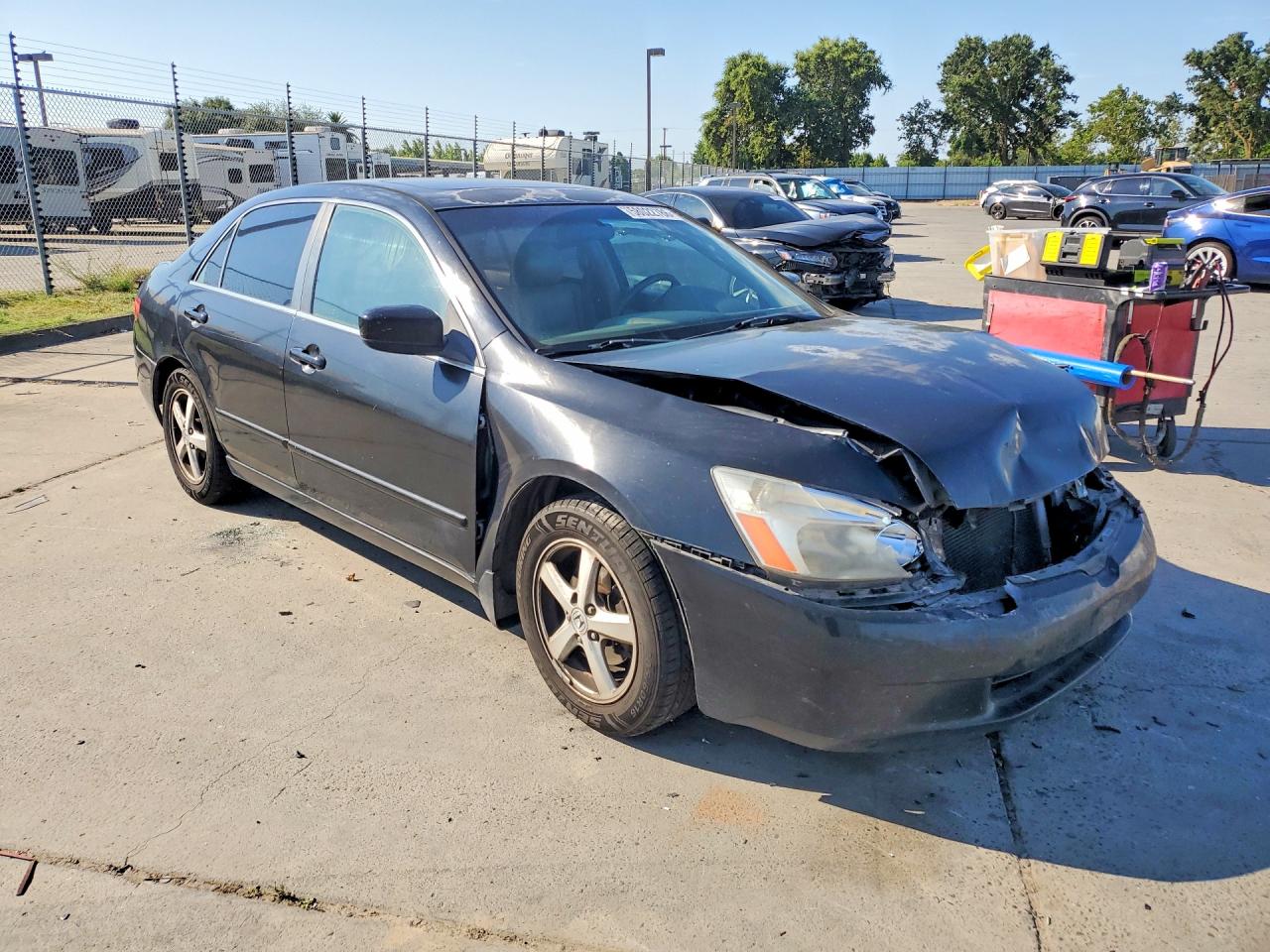 2005 Honda Accord Ex Черный vin: JHMCM56885C004944