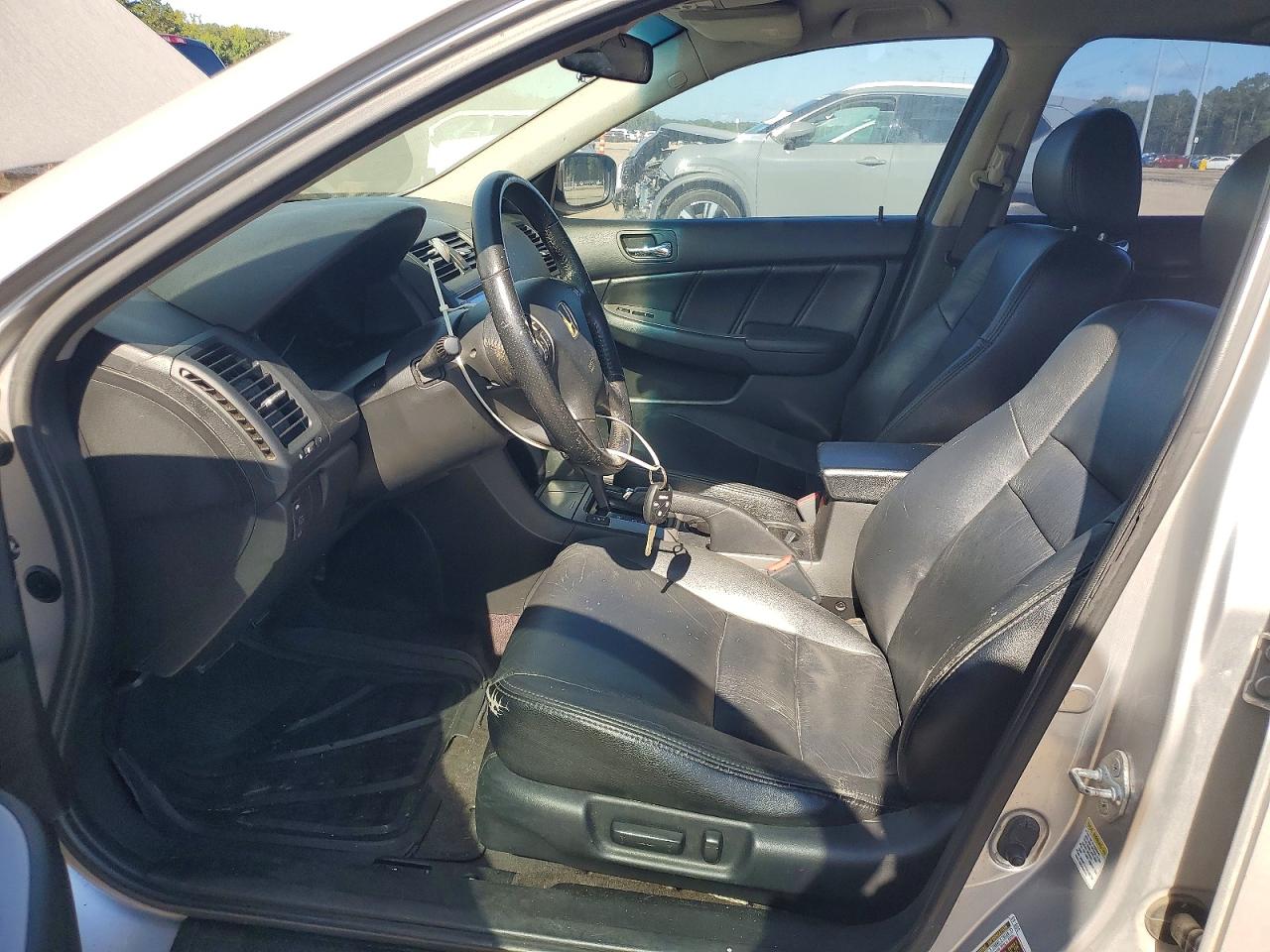 2007 Honda Accord Ex Silver vin: JHMCM56887C000959