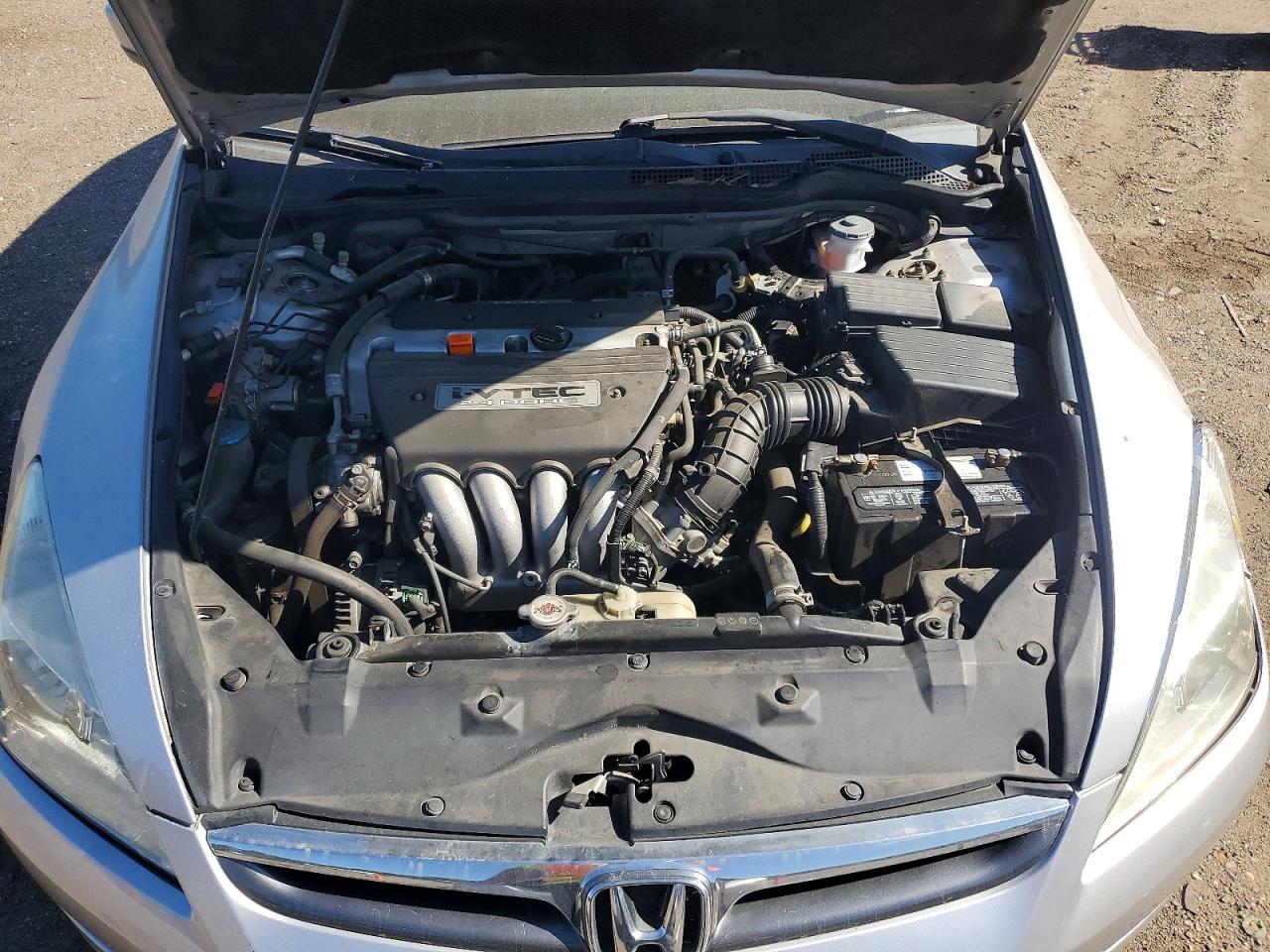 2007 Honda Accord Ex Silver vin: JHMCM56887C000959