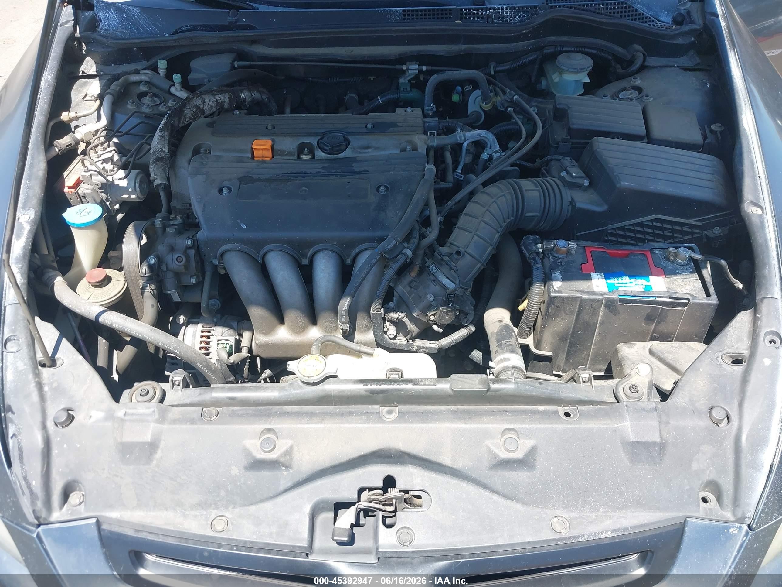 2005 Honda Accord 2.4 Ex Серый vin: JHMCM568X5C004296