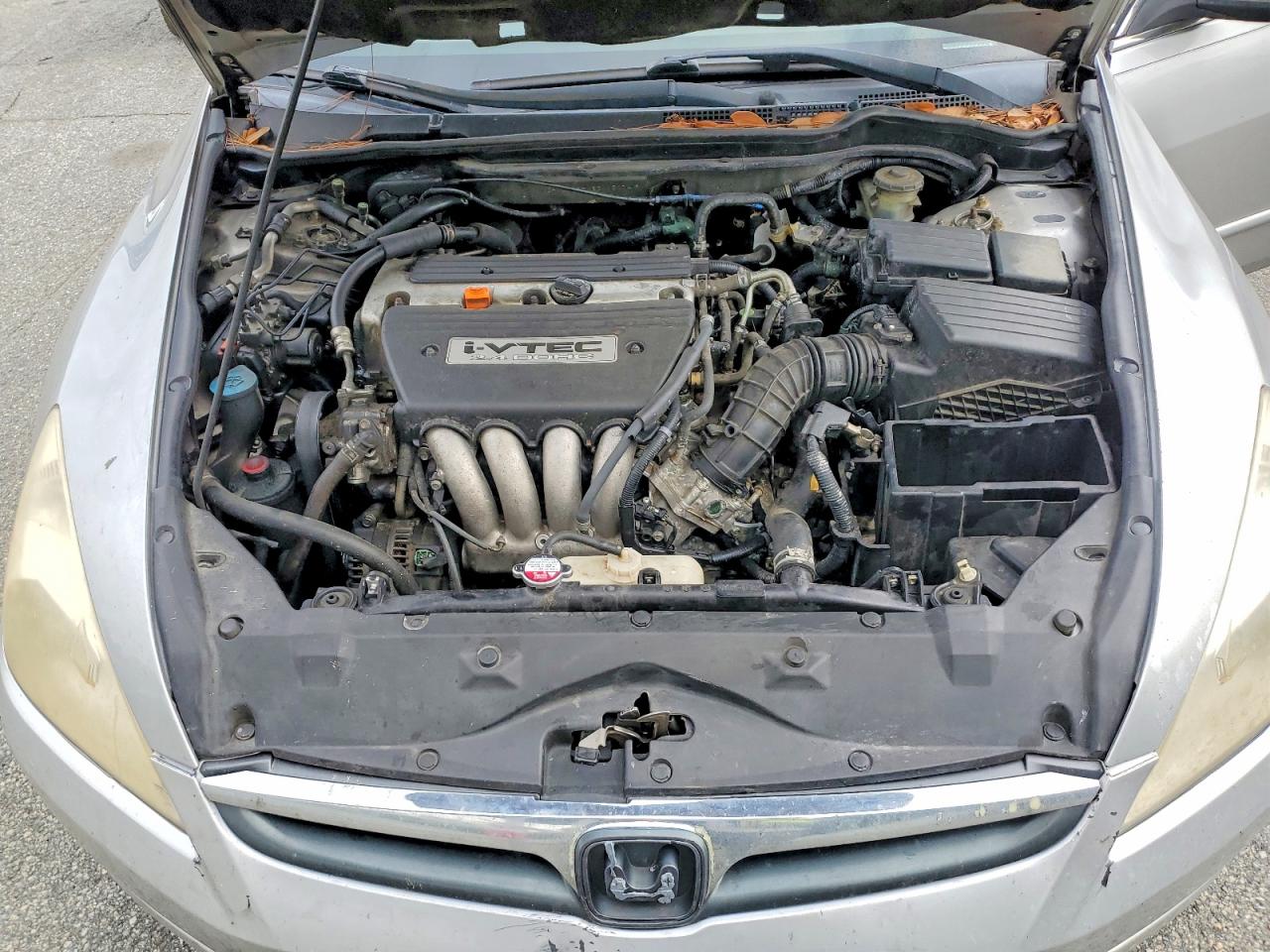 2006 Honda Accord Ex Silver vin: JHMCM568X6C005174