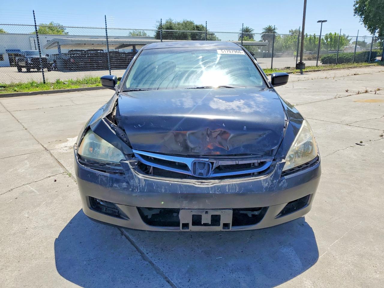 2007 Honda Accord Ex Black vin: JHMCM568X7C002065