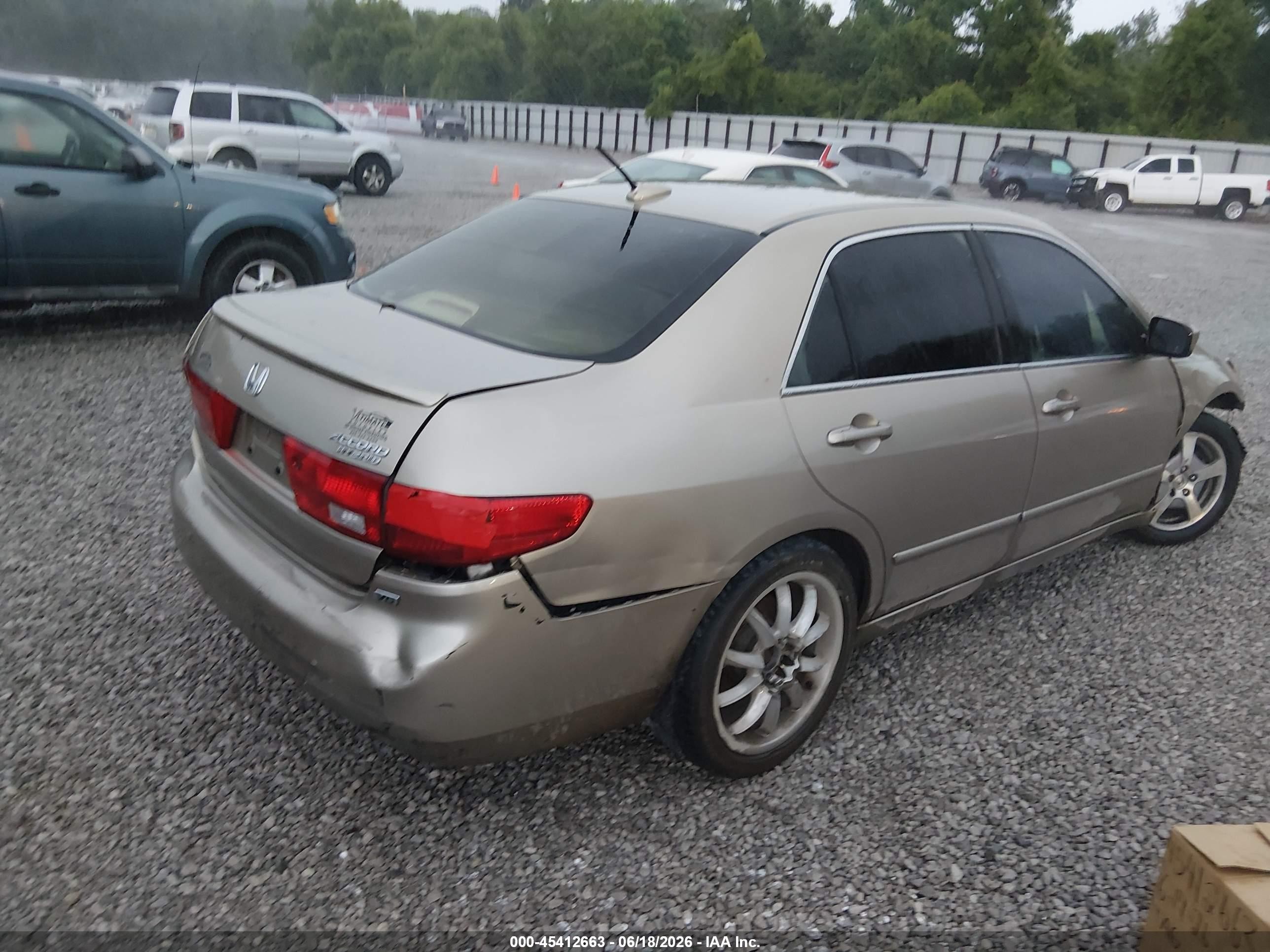 2005 Honda Accord Hybrid Ima Gold vin: JHMCN36415C016478
