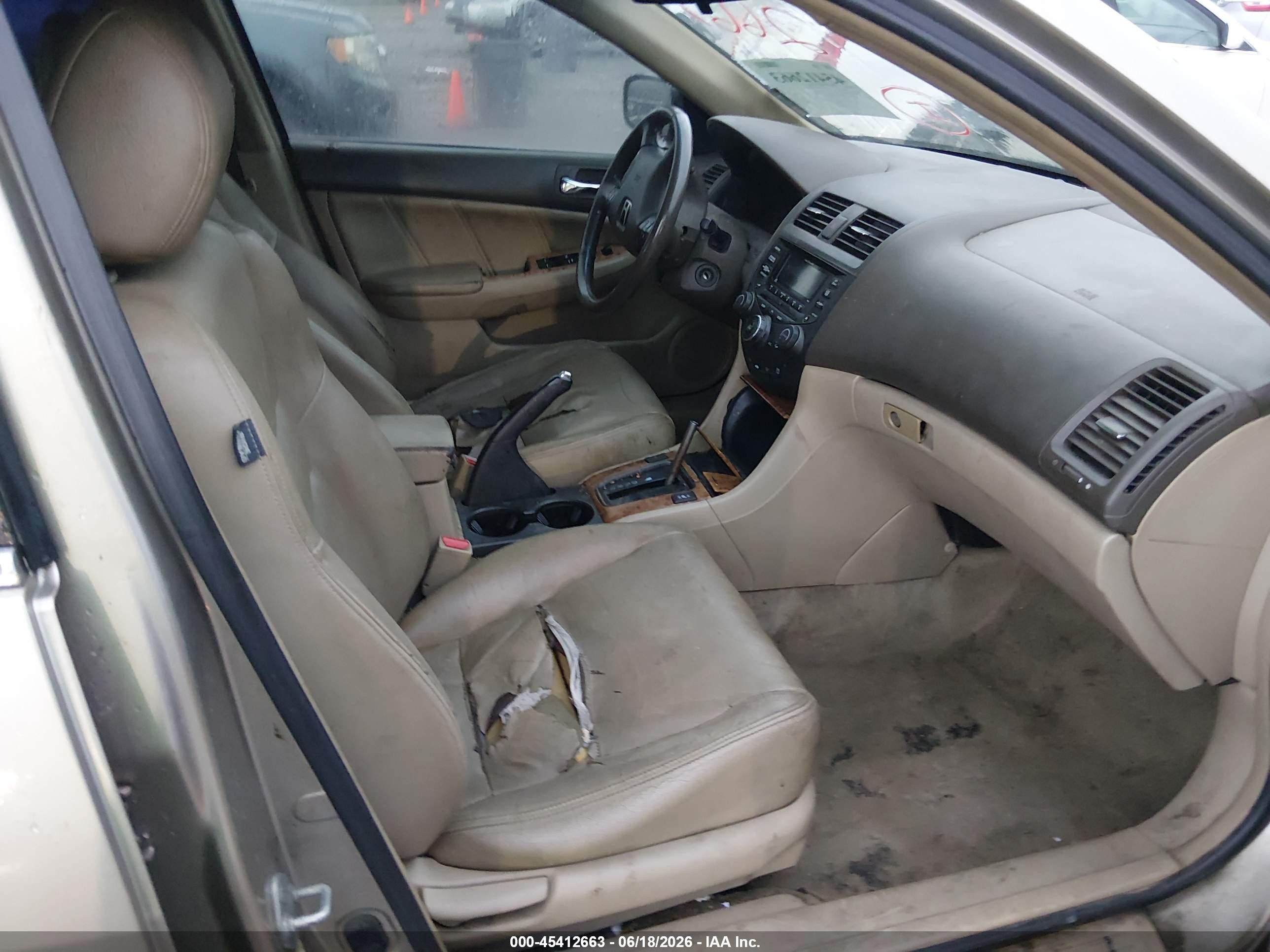 2005 Honda Accord Hybrid Ima Gold vin: JHMCN36415C016478