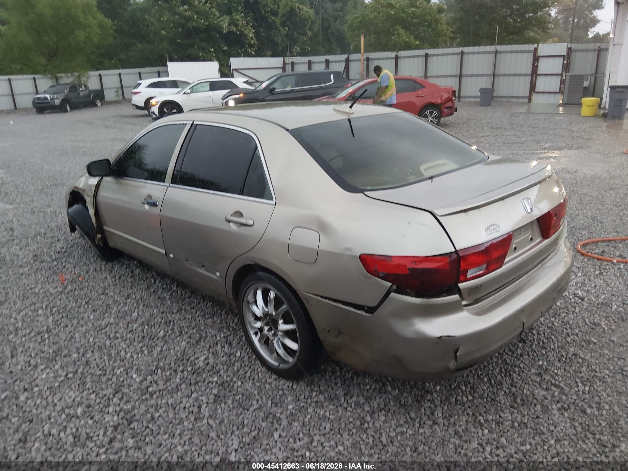 2005 Honda Accord Hybrid Ima Gold vin: JHMCN36415C016478