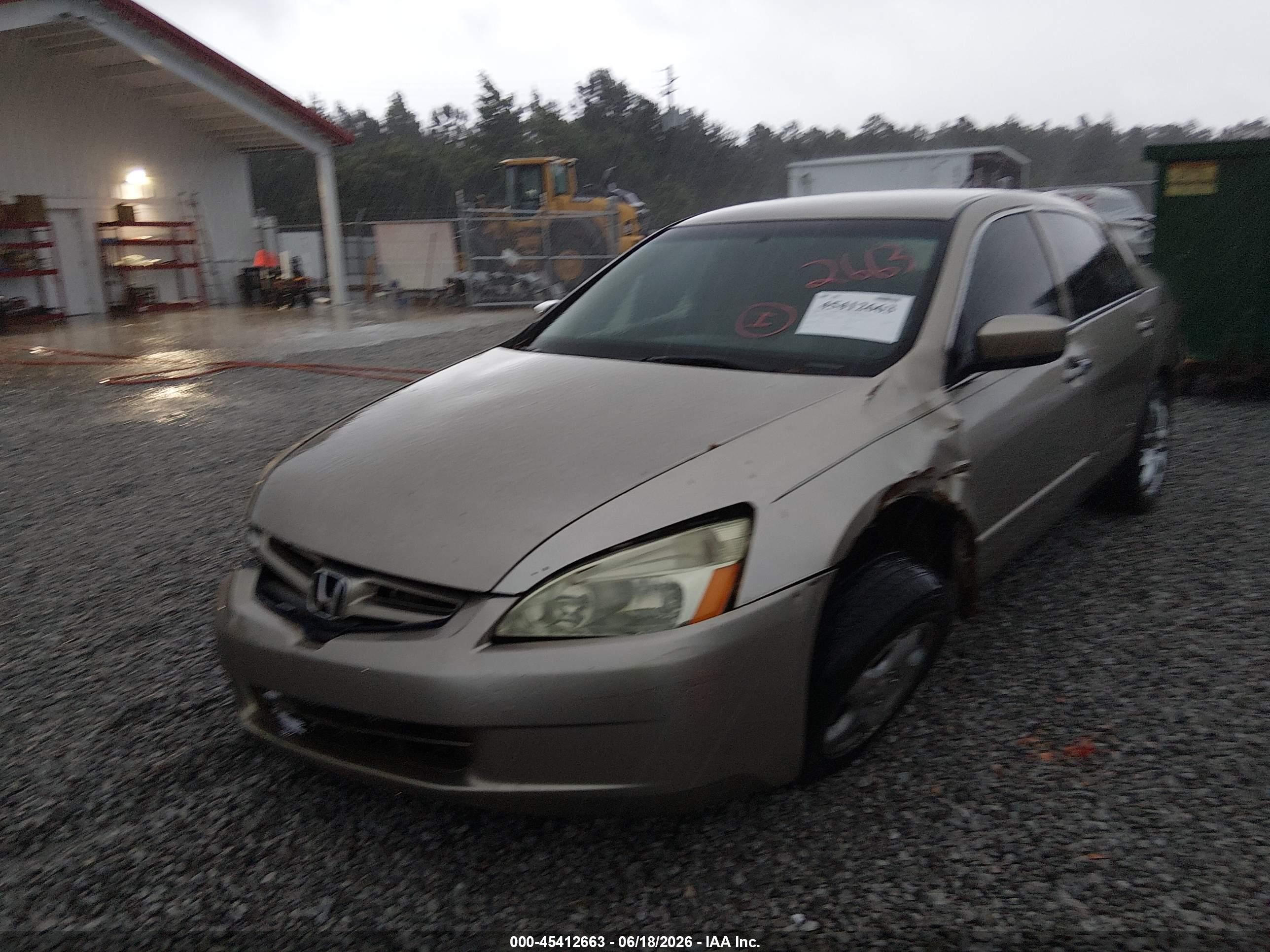 2005 Honda Accord Hybrid Ima Gold vin: JHMCN36415C016478