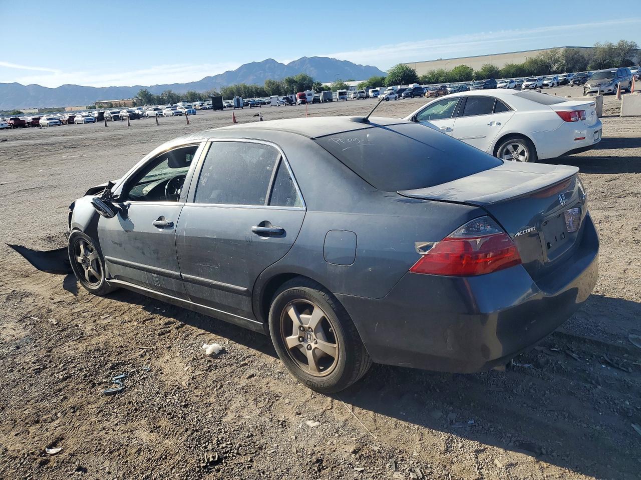 2006 Honda Accord Hybrid Gray vin: JHMCN36416C004199
