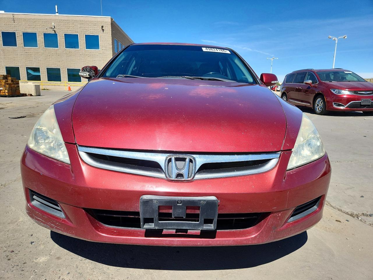 2006 Honda Accord Hybrid Maroon vin: JHMCN36426C000503