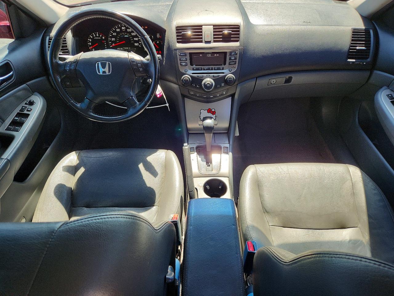 2006 Honda Accord Hybrid Maroon vin: JHMCN36426C000503