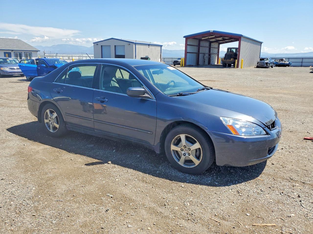 2005 Honda Accord Hybrid Gray vin: JHMCN36435C000704
